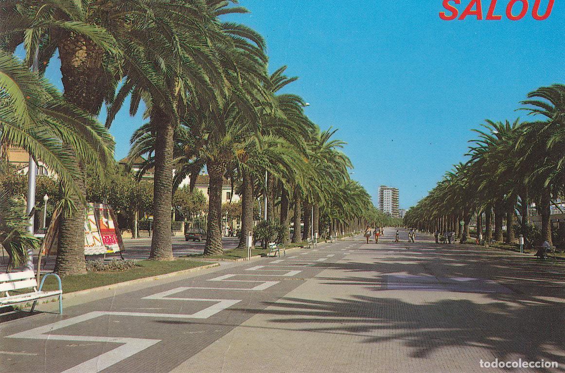 Postales: Postal 61914 : Salou (Tarragona) Costa Dorada. Paseo Jaime I - Varios