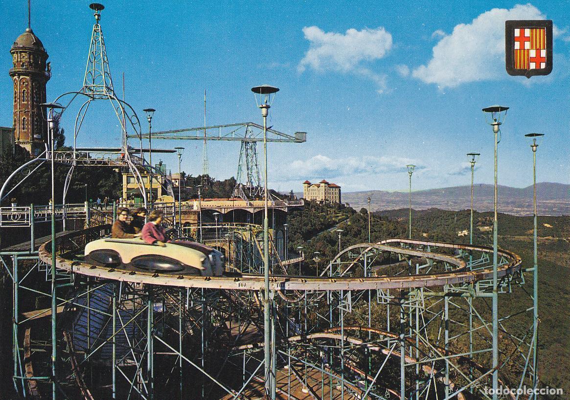 Postais: Postal 61276 : Barcelona. Tibidabo. Atracciones - Varios