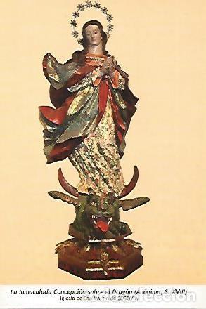 Postkarten: POSTAL 54581: Inmaculada Concepcion sobre el Dragon siglo XVIII. Segovia - Varios
