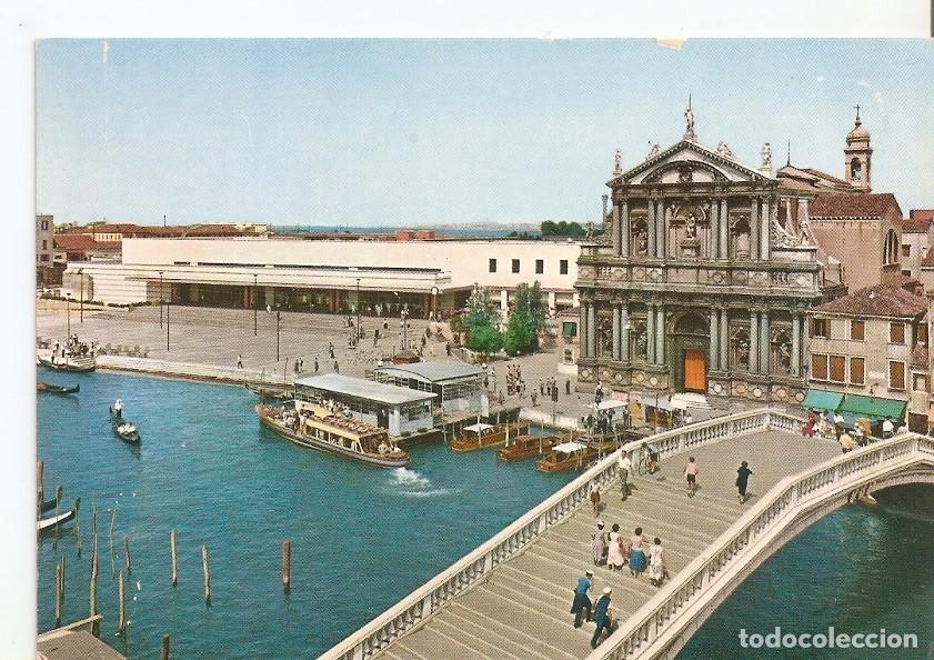 Postais: Postal 032233 : Venezia Chiesa degli Scalzi e Stazione Ferroviaria - Varios