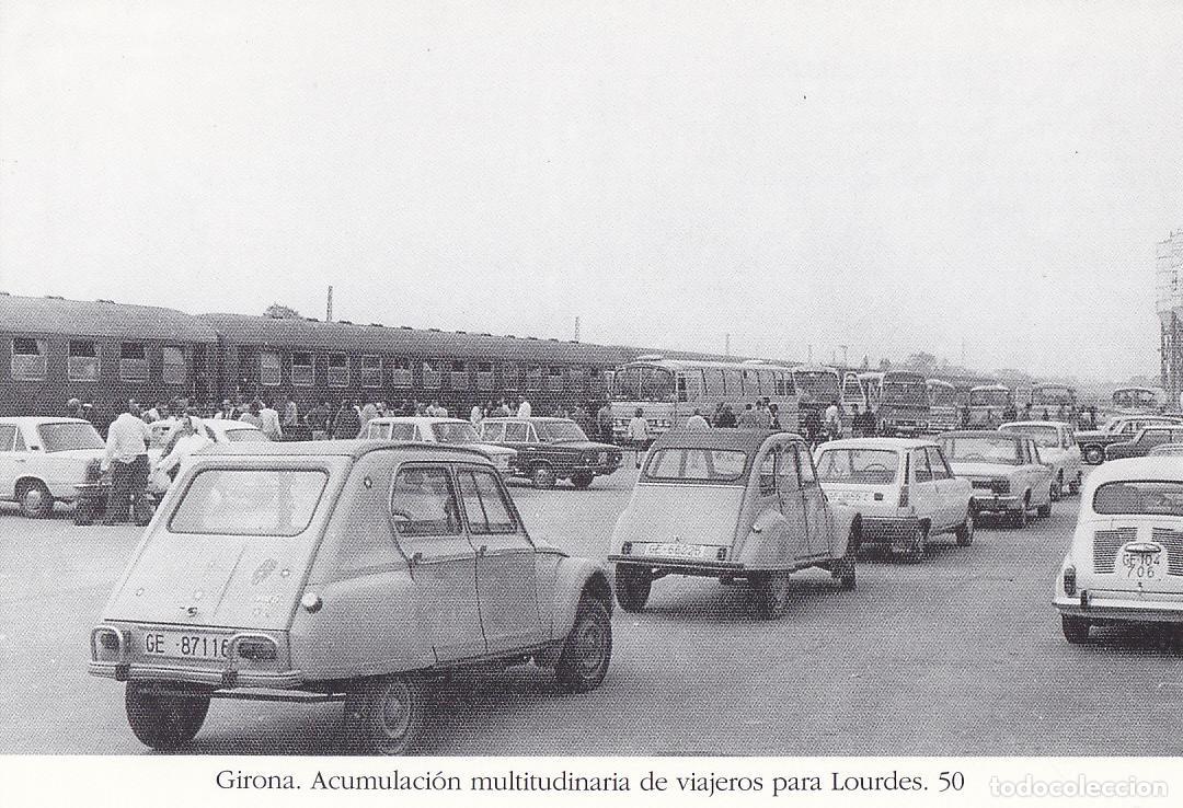 Cartoline: Postal 62192 : Girona. Acumulacion multitudinaria de viajeros para Lourdes - Varios