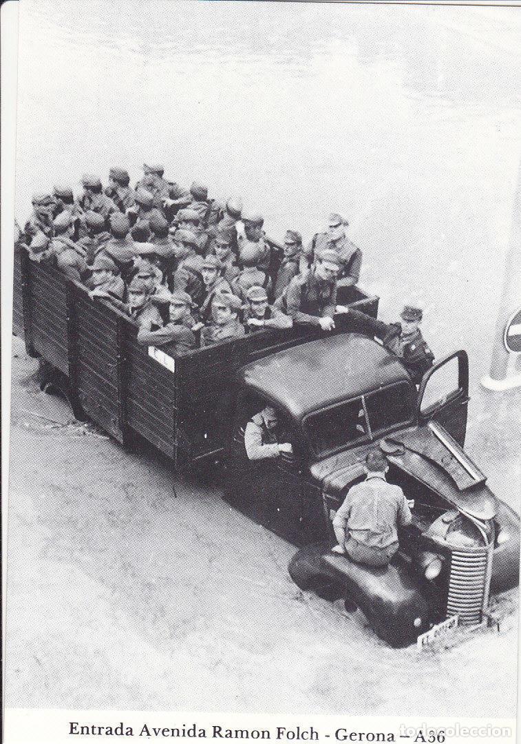 Postcards: Postal 62399 : Entrada Avenida Ramon Folch - Gerona - Varios