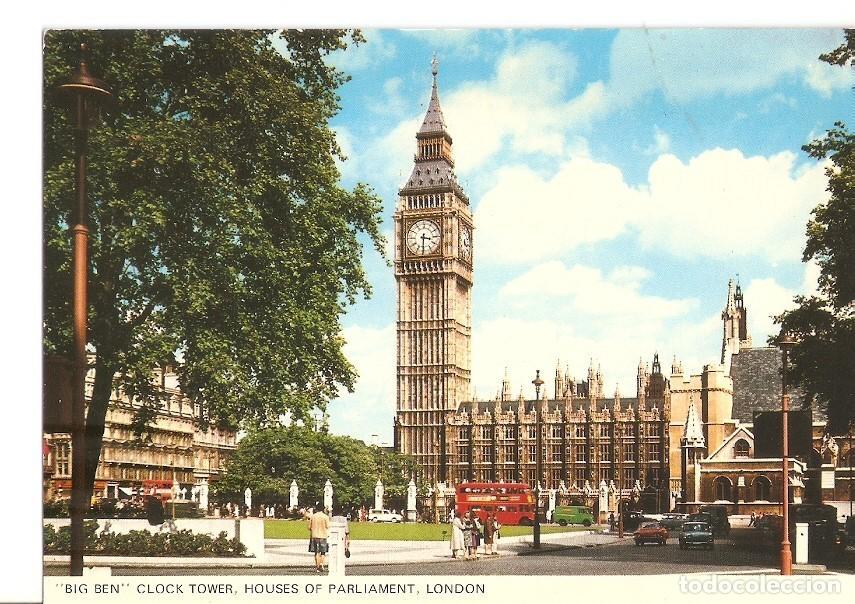 Postkarten: Postal 030038 : Big Ben Clock Tower Houses of Parliament. London - Varios