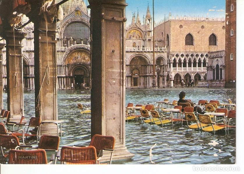 Postales: Postal 031057 : Venezia St. Mark Square - High tide - Varios