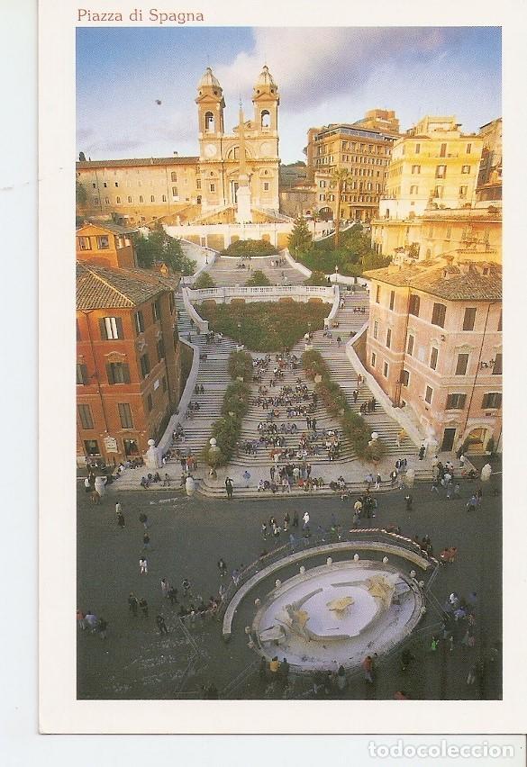 Postcards: Postal 032775 : Roma Piazza di Spagna - Varios