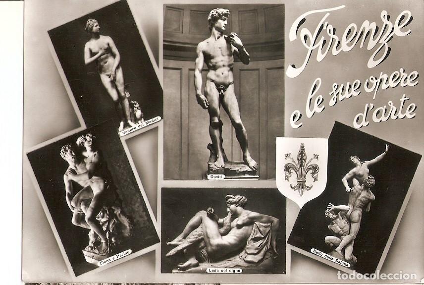 Postcards: Postal 035912 : Firenze e le sue opere darte - Varios