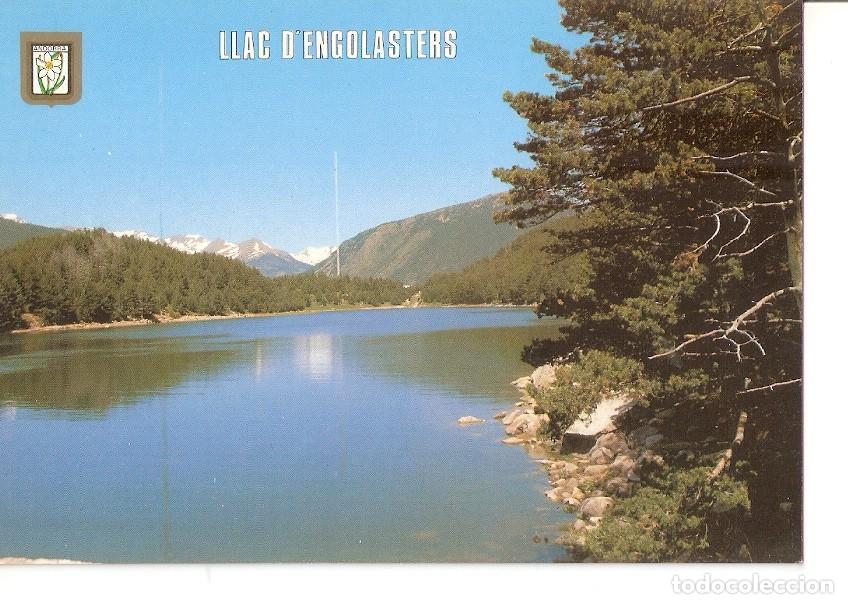 Postais: Postal 042848 : Valls dAndorra. Lago de Engolasters - Varios