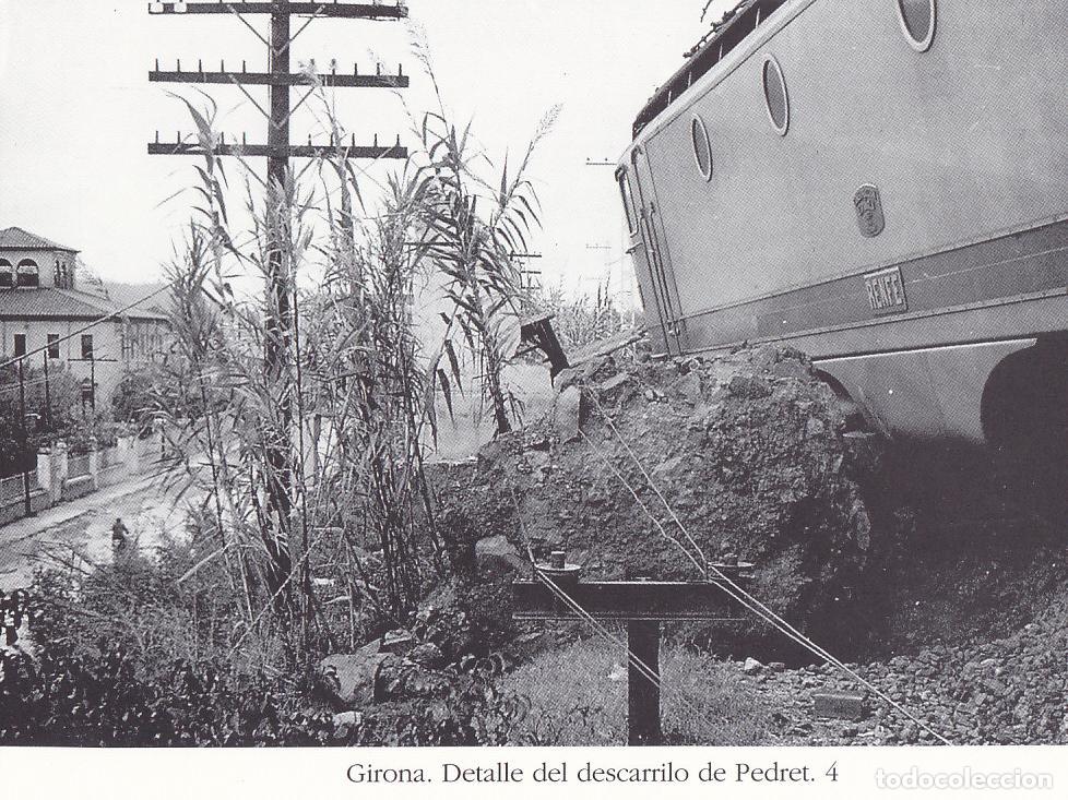 Postkarten: Postal 62287 : Girona. Detalle del descarrilo de Pedret - Varios