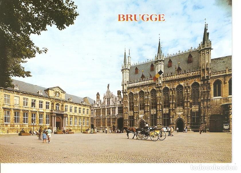 Postales: Postal 040019 : Brugge. Hotel de Ville et Palais de Justice - Varios