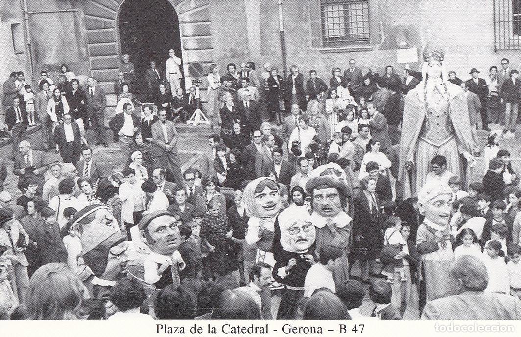Cartoline: Postal 62311 : Plaza de la Catedral - Gerona - Varios