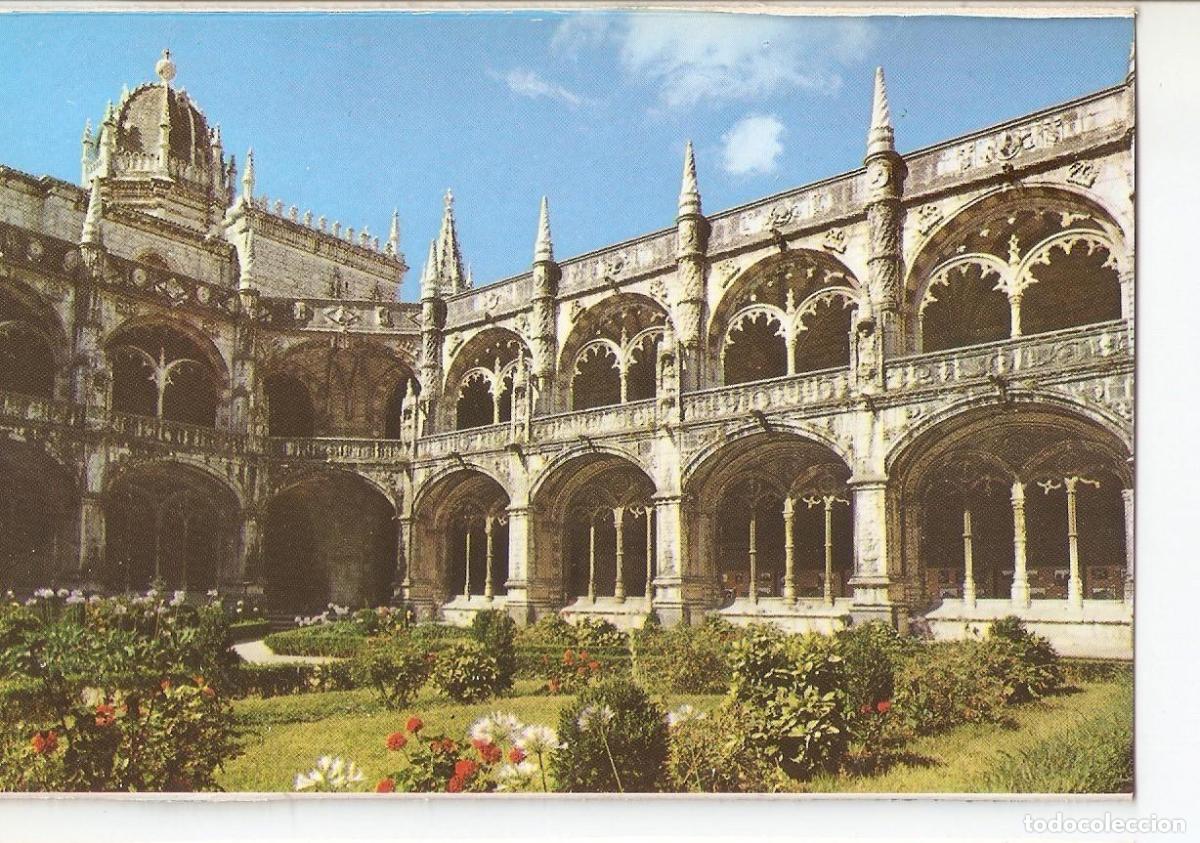Postales: Postal 038635 : Lisboa - Portugal. Claustro dos Jeronimos - Varios
