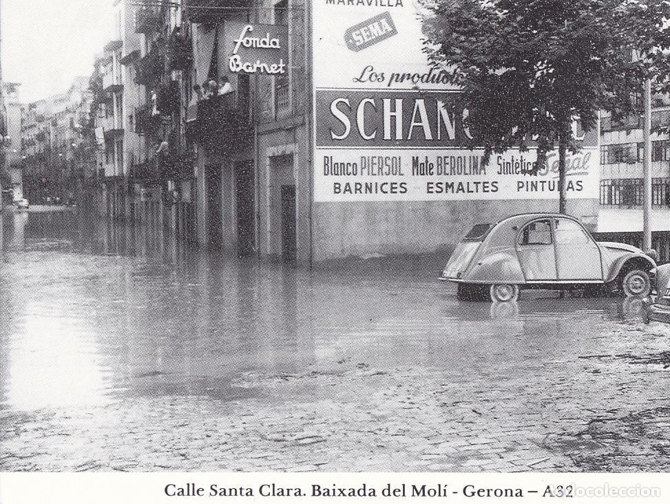 Postkarten: Postal 62395 : Calle Santa Clara. Baixada del Moli - Gerona - Varios