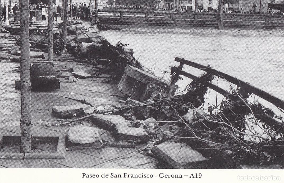 Postkarten: Postal 62417 : Paseo de San Francisco - Gerona - Varios