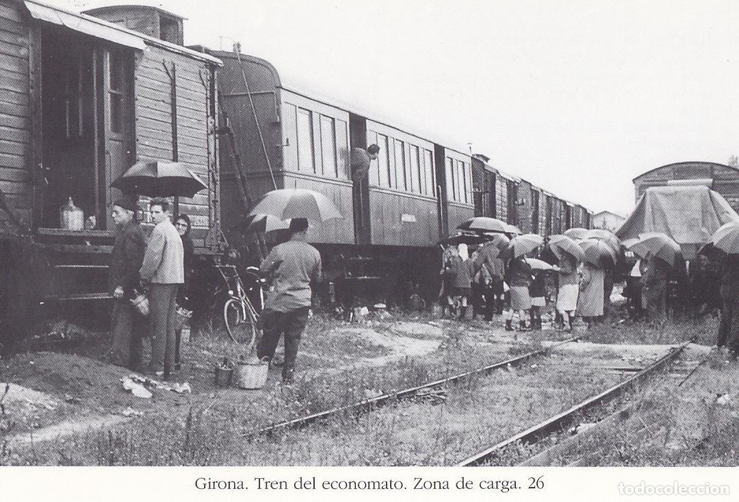 Cartoline: Postal 62449 : Girona. Tren del economato. Zona de carga - Varios