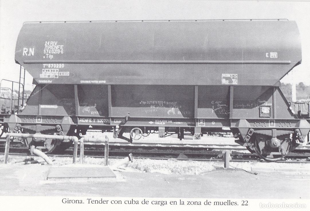 Postcards: Postal 62473 : Girona. Tender con cuba de carga en la zona de muelles - Varios