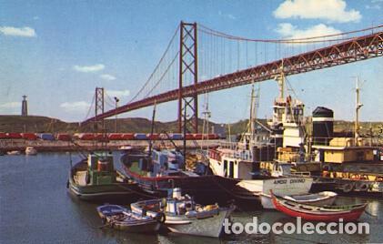 Postkarten: POSTAL 57307: Lisboa (Portugal) Ponte sobre o tejo - Varios