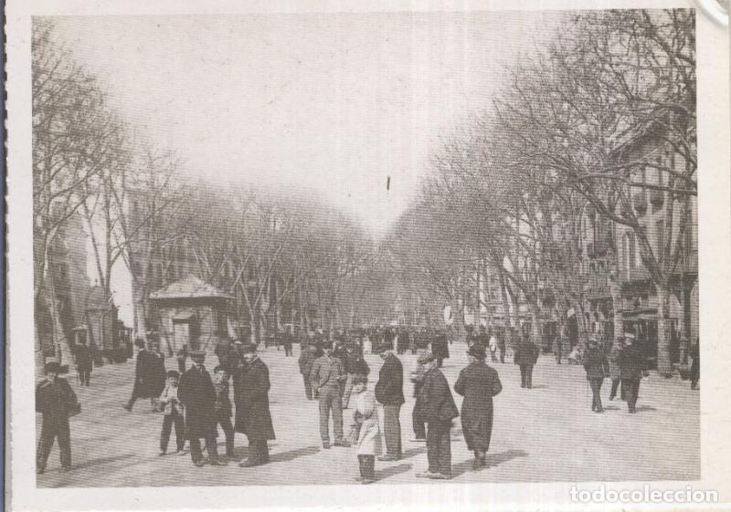 Postales: Postal 012541: Barcelona: Rambla de Santa Monica - Varios