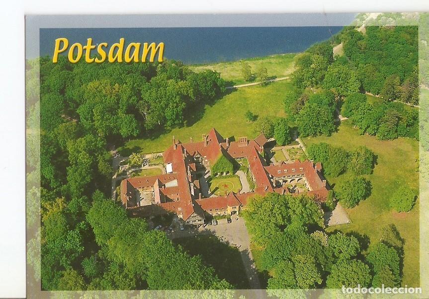 Postkarten: Postal 027841 : Potsdam, Cecilienhof - Luftaunahme - Varios