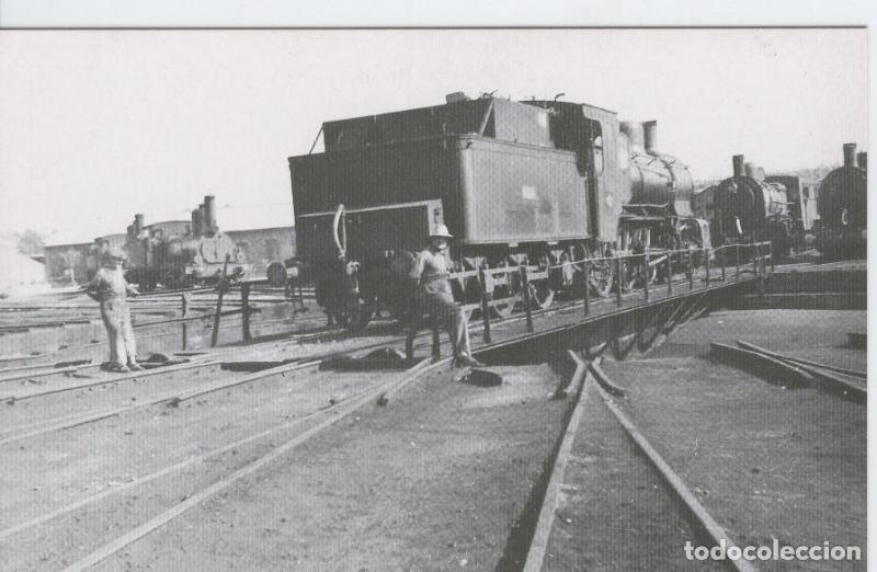 Postkarten: Postal 012296: Placa giratoria del deposito de Tarragona, a&ntilde;os cincuenta - Varios