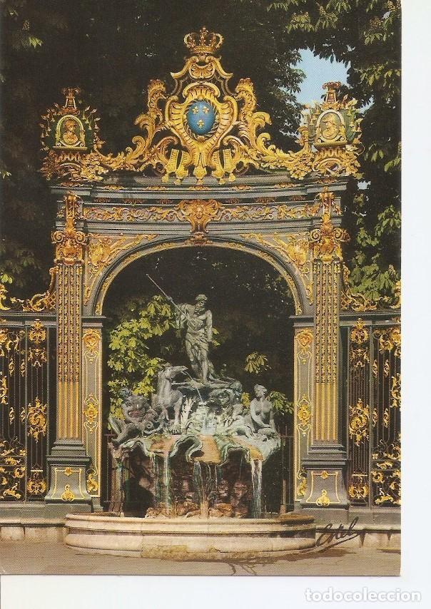 Postcards: Postal 034413 : Nancy (Meurthe-et-Marselle). Fontaine de Neptune - Varios