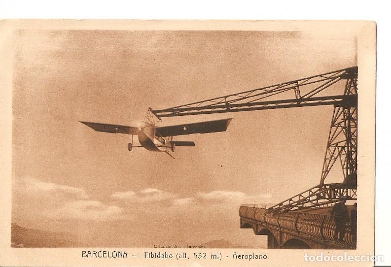 Postkarten: Postal 036520 : Barcelona - Tibidabo - Aeroplano - Varios