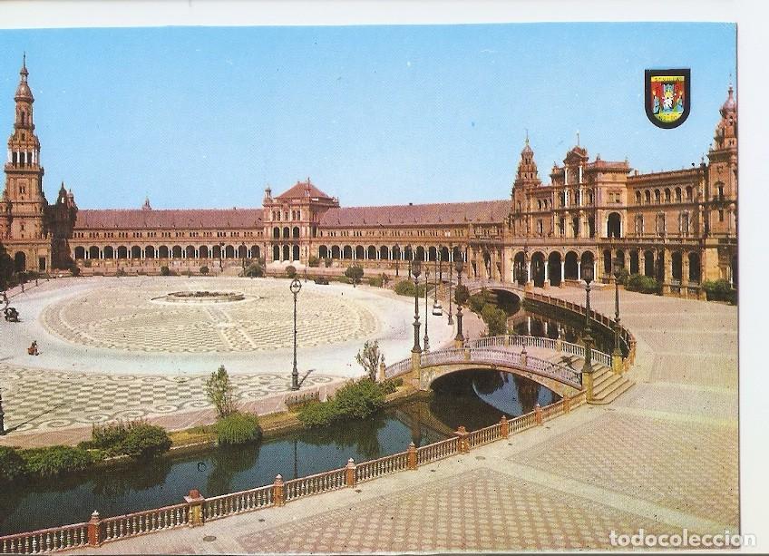 Postcards: Postal 030224 : Sevilla Plaza de Espa&ntilde;a - Varios