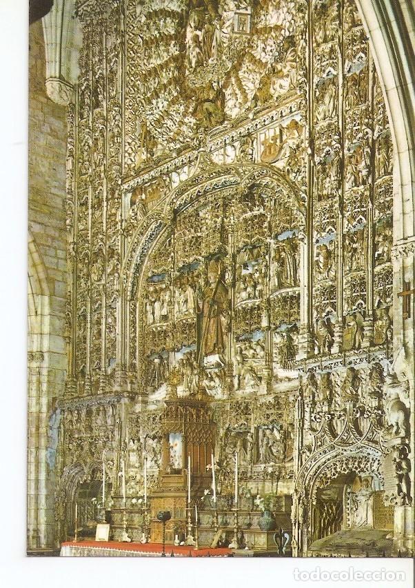 Postais: Postal 042045 : Burgos. Retablo de San Nicolas - Varios