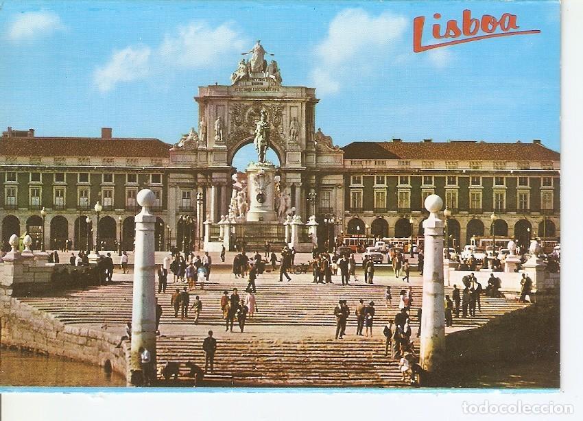 Postcards: Postal 038900 : Lisboa (Portugal). Pra&ccedil;a do Comercio - Varios