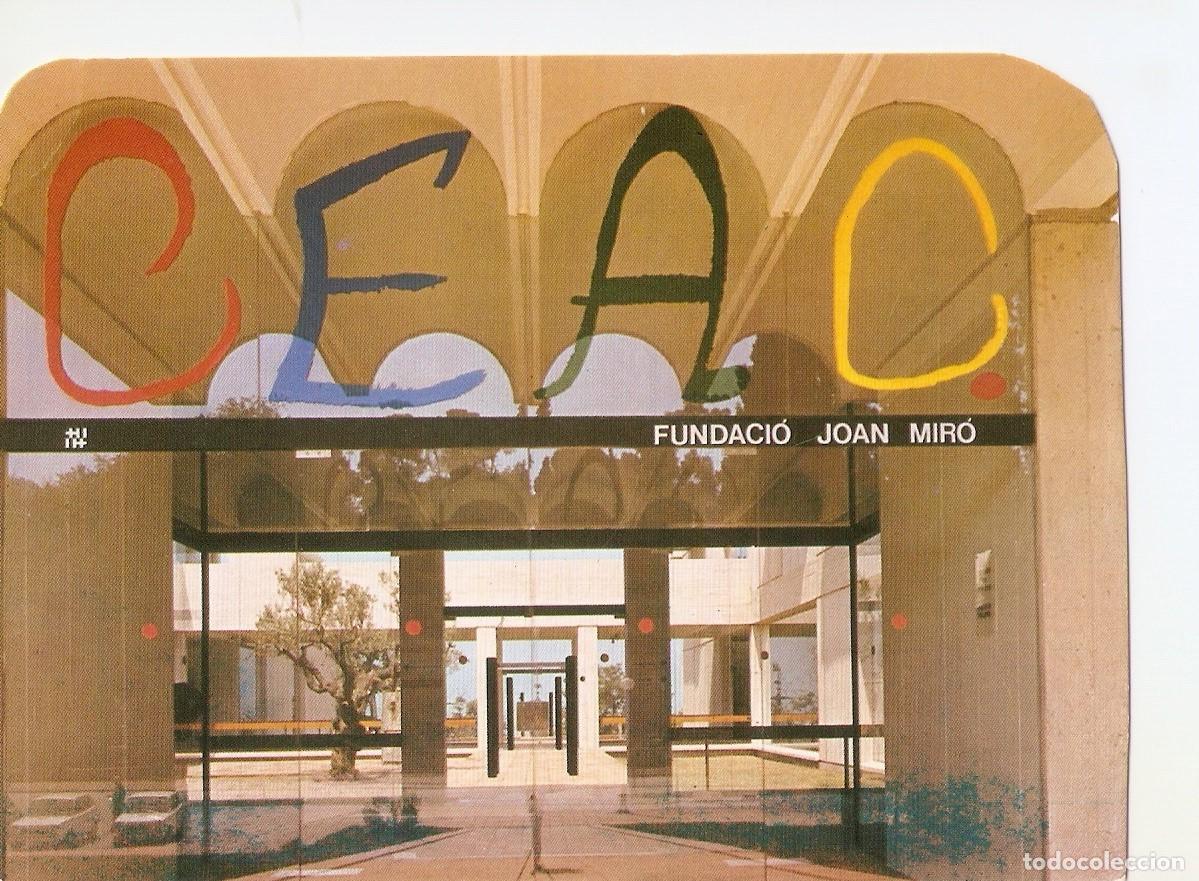 Postcards: Postal 038123 : Entrada i pati Central.fundacio Joan Miro. CEAC - Varios
