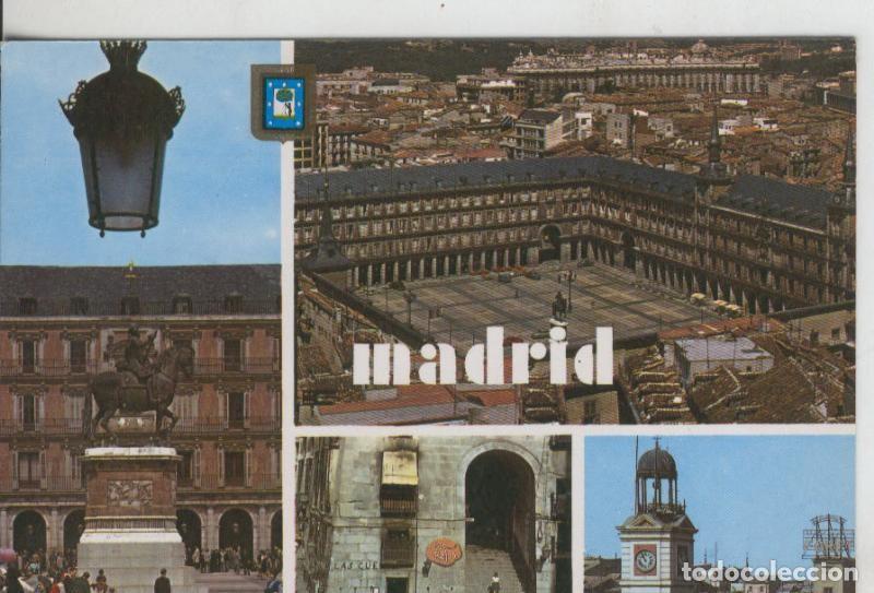 Cartoline: Postal 009507: Vistas varias de Madrid - Varios