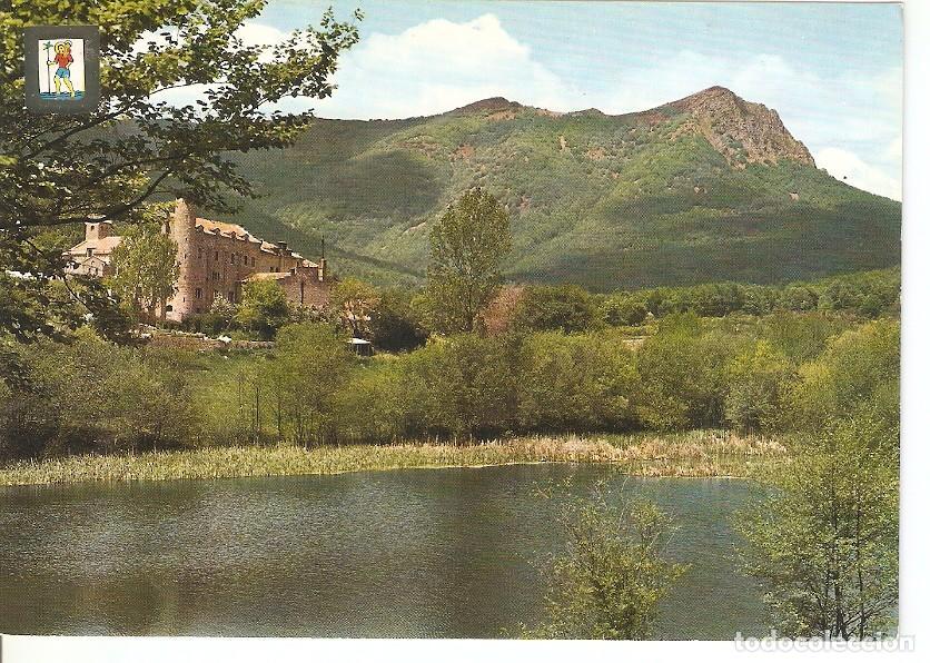 Postais: Postal 046583 : Santa Fe del Montseny (Barcelona). Hotel lago y al fondo Les Agudes - Varios