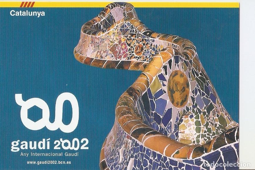 Postales: Postal 024245 : Catalunya Gaudi 2002. Any internacional Gaudi - Varios