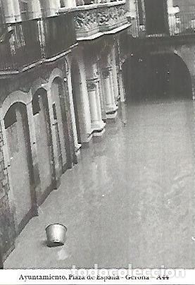 Postkarten: POSTAL 55089: Gerona. Plaza de Espa&ntilde;a. 1962 - Varios