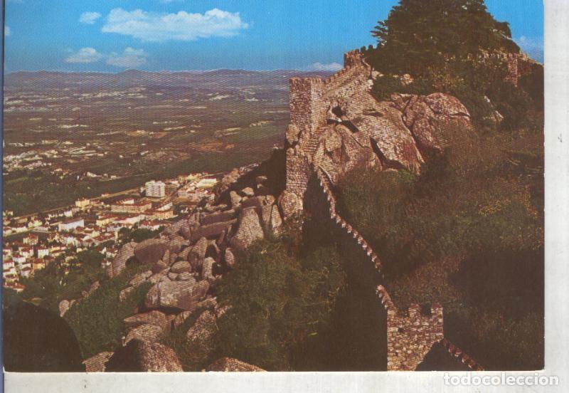 Postales: Postal 014148: Castillo dos Mouros y vista de Sintra, Portugal - Varios