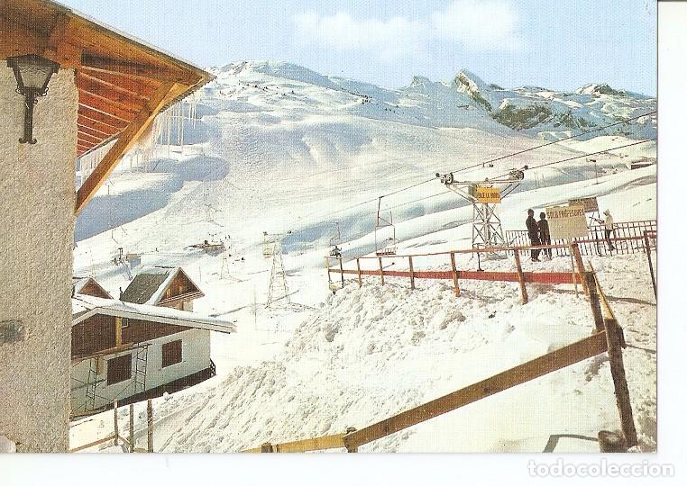 Postkarten: Postal 048806 : Canfranc-Candanchu. Pirineo Aragones. Estacion invernal. Telesilla y pistas del Toba