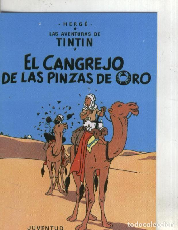 Postales: Postal 000270: Tintin: El cangrejo de las pinzas de oro - Varios