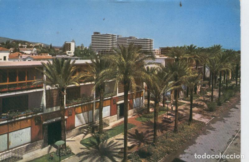 Postcards: Postal 7230 : Torremolinos, Apartamentos La Roca en el paseo de las palmeras - Varios