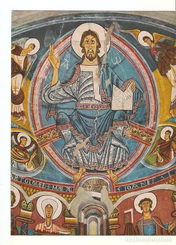 Cartes Postales: Postal 036711 : Mestre de Sant Climent de Taull. Abside. Museu dArt de Catalunya. Barcelona - Varios