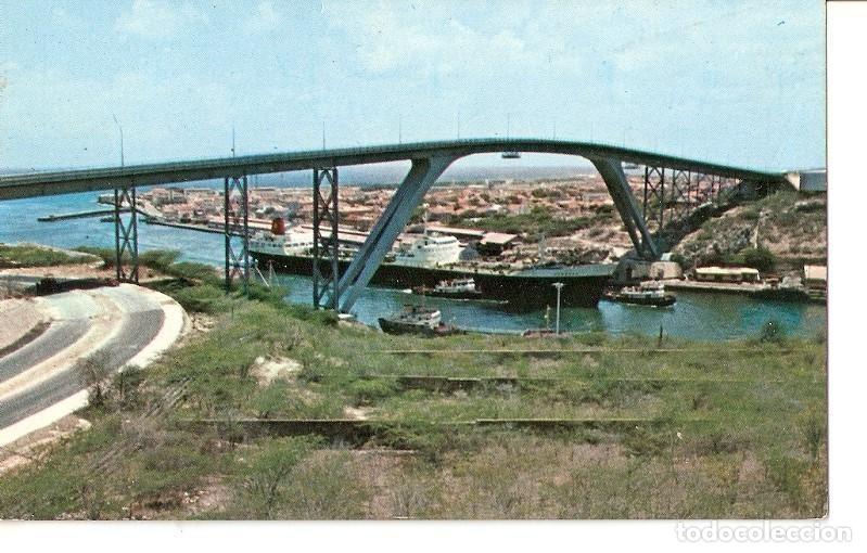 Postais: Postal 029568 : Cura&ccedil;ao Netherland Antilles. New bridge spanning entrance to harbor of - Varios