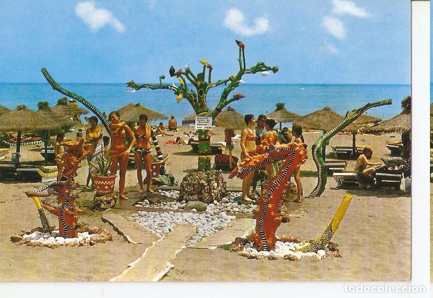 Postkarten: Postal 044548 : Costa del Sol - Torremolinos. Playa del Bajondillo - Varios