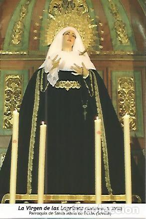 Postcards: POSTAL 54118: Virgen de las Lagrimas. Ecija. Sevilla - Varios