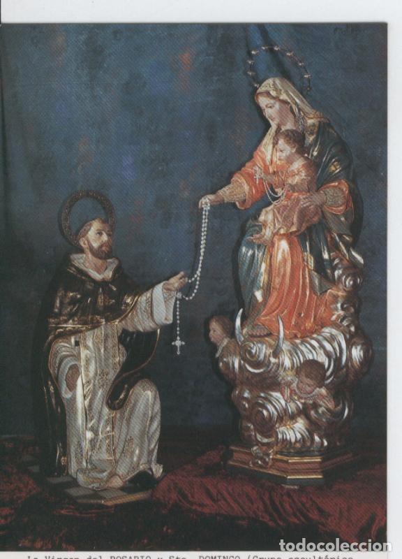 Postcards: Postal 015419: Virgen del Rosario y Santo Domingo (Francisco Liza Alarcon) - Varios