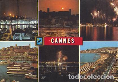 Postales: POSTAL 57488: Cannes Souvenir - Varios - Foto 1