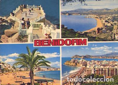 Postales: POSTAL 57489: Benidorm Recuerdo - Varios - Foto 1