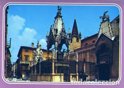 Postales: POSTAL 57557: Verona Arche Scaligere e S. Maria Antics - Varios