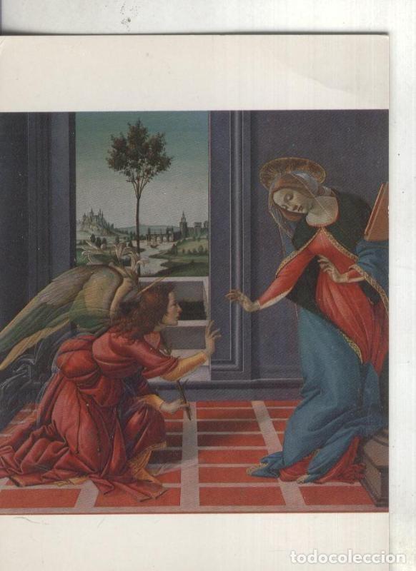 Postcards: Postal: Italia: Firenze: Botticelli: Anunciacion - Varios