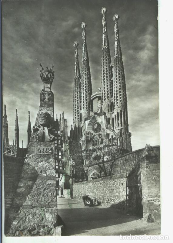 Postais: Postal 014412: Templo de la Sagrada Familia, Barcelona - Varios