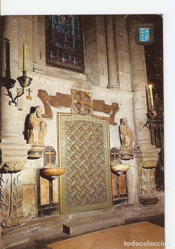 Postales: Postal 026145 : Puerta Sta. Ana interior. Santiago de Compostela - Varios