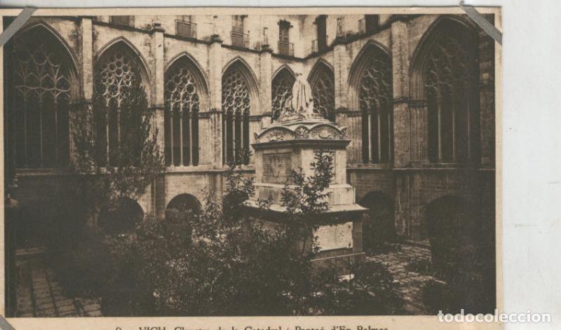 Postkarten: Postal 010272: Vich: claustre de la catedral i Panteon de Balmes - Varios