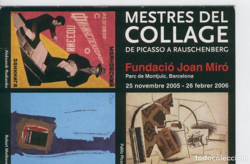 Postales: Postal 006603 : Publicitaria Mestres del Collage, Fundacio Joan Miro - Varios